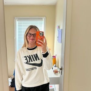 Nike Cropped Crewneck Sweatshirt